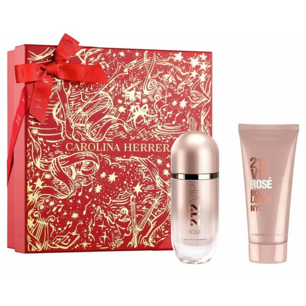 Carolina Herrera 212 VIP Rose 2-Piece Set 2.7oz Women EDP Spray — 1