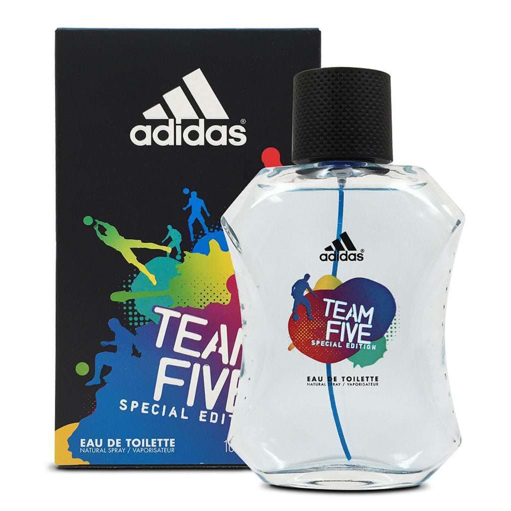 Adidas Team Five 3.4oz Men EDT Spray — 1