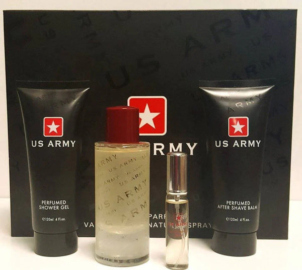 Morakot Us Army 4-Piece Set 3.4oz Men EDP Spray — 1