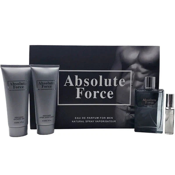Absolute Force 4-Piece Set 3.4oz Men EDP Spray — 1
