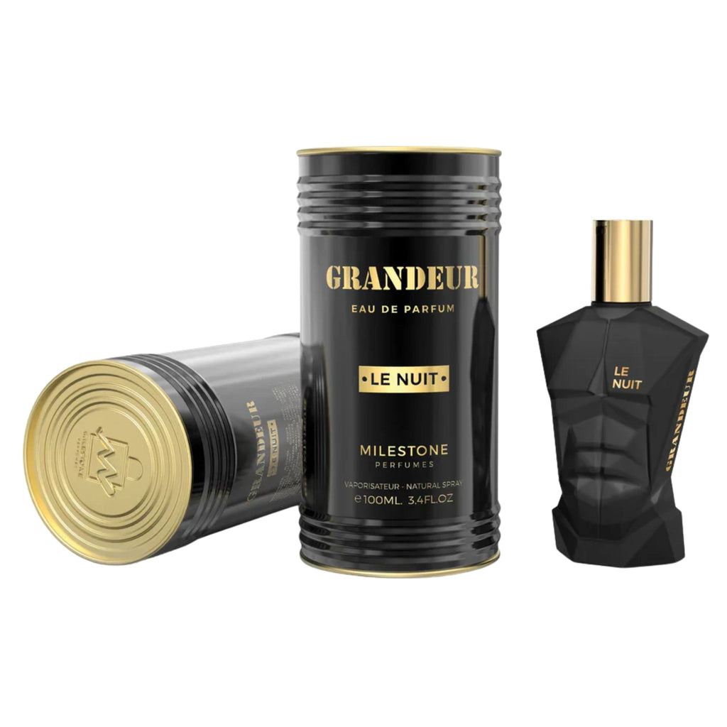 Milestone Grandeur Le Nuit 3.4oz Men EDP Spray — 1