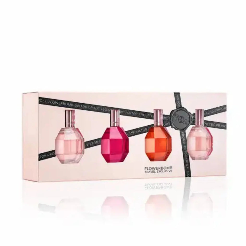 Viktor & Rolf Flowerbomb Mini 4x0.24oz Women EDP Splash — 2