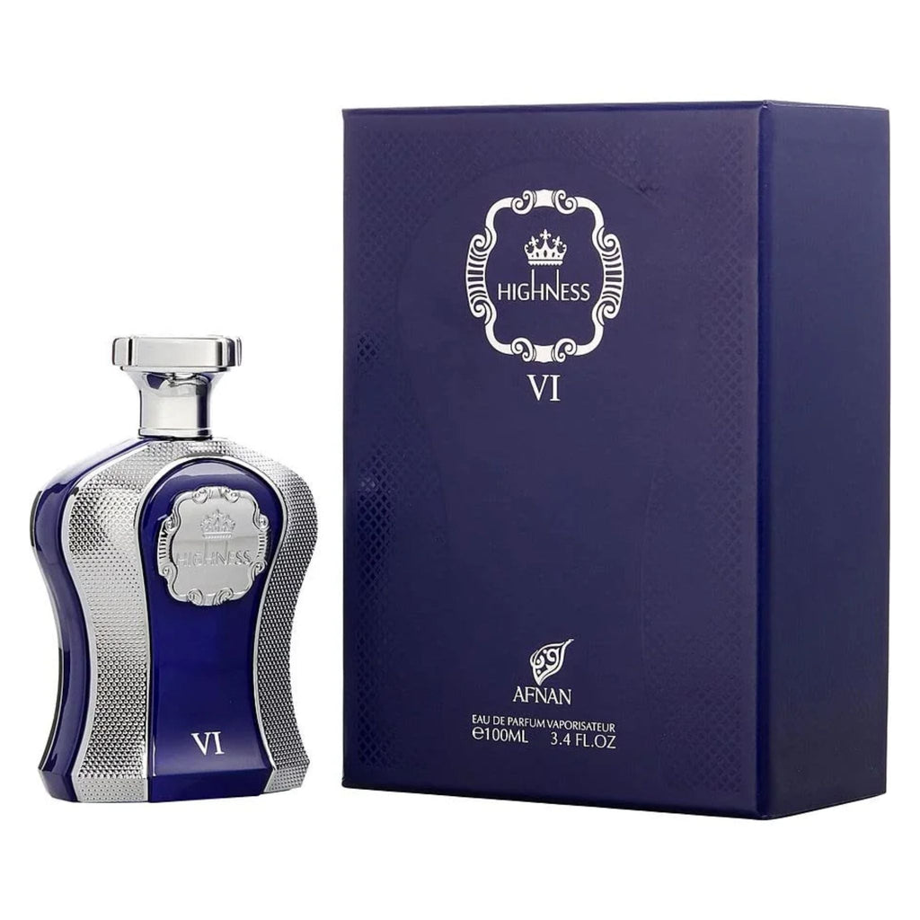 Afnan Highness VI Blue 3.4oz Men EDP Spray — 1