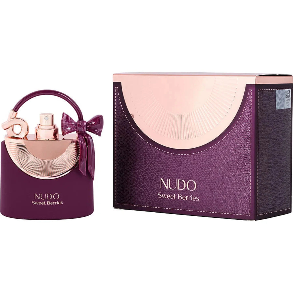 Fragrance World Nudo Sweet Berries 3.4oz Women EDP Spray — 1