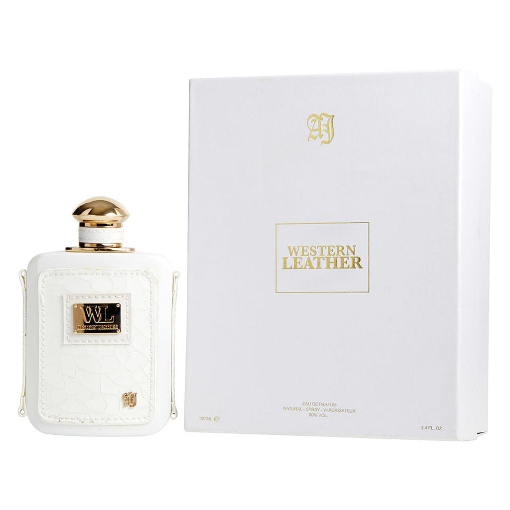 Alexandre J Western Leather White 3.4oz Women EDP — 1