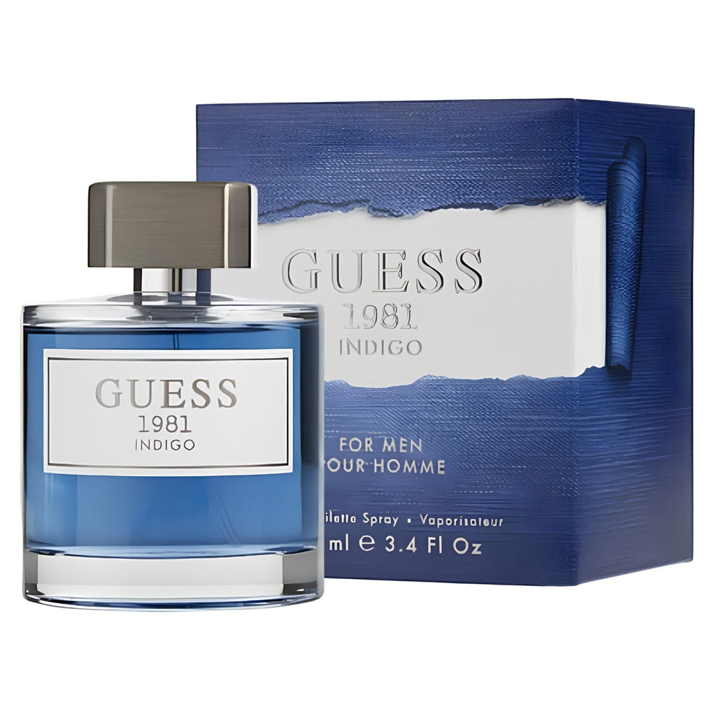 Guess 1981 Indigo 3.4oz Men EDT Spray — 1