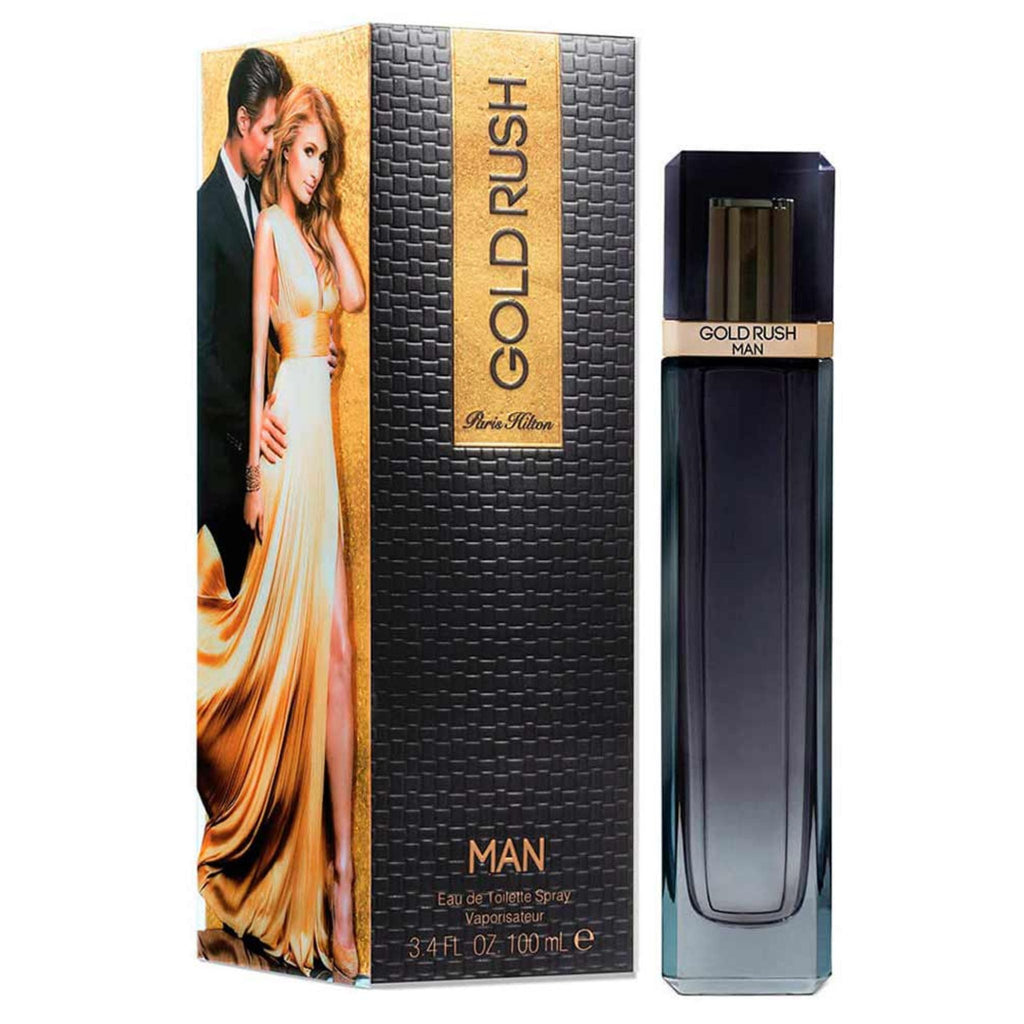 Paris Hilton Gold Rush 3.4oz Men EDT Spray — 1