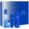 Perry Ellis 360 Very Blue 4-Piece Set 3.4oz Men EDT Spray — 1