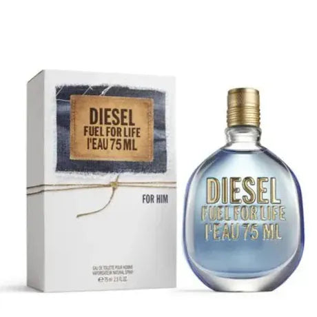 Diesel Fuel for Life l'Eau Men's Perfume/Cologne For Men Eau de Toilette 1.7 oz / 2.5 oz Edt — 2