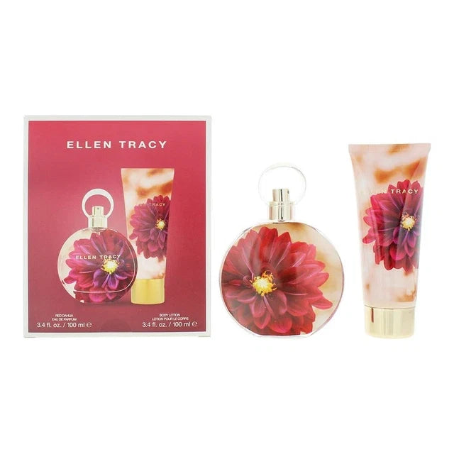 Ellen Red Dahlia Ellen Tracy 2-Piece Set 3.4oz EDP Women Spray — 1