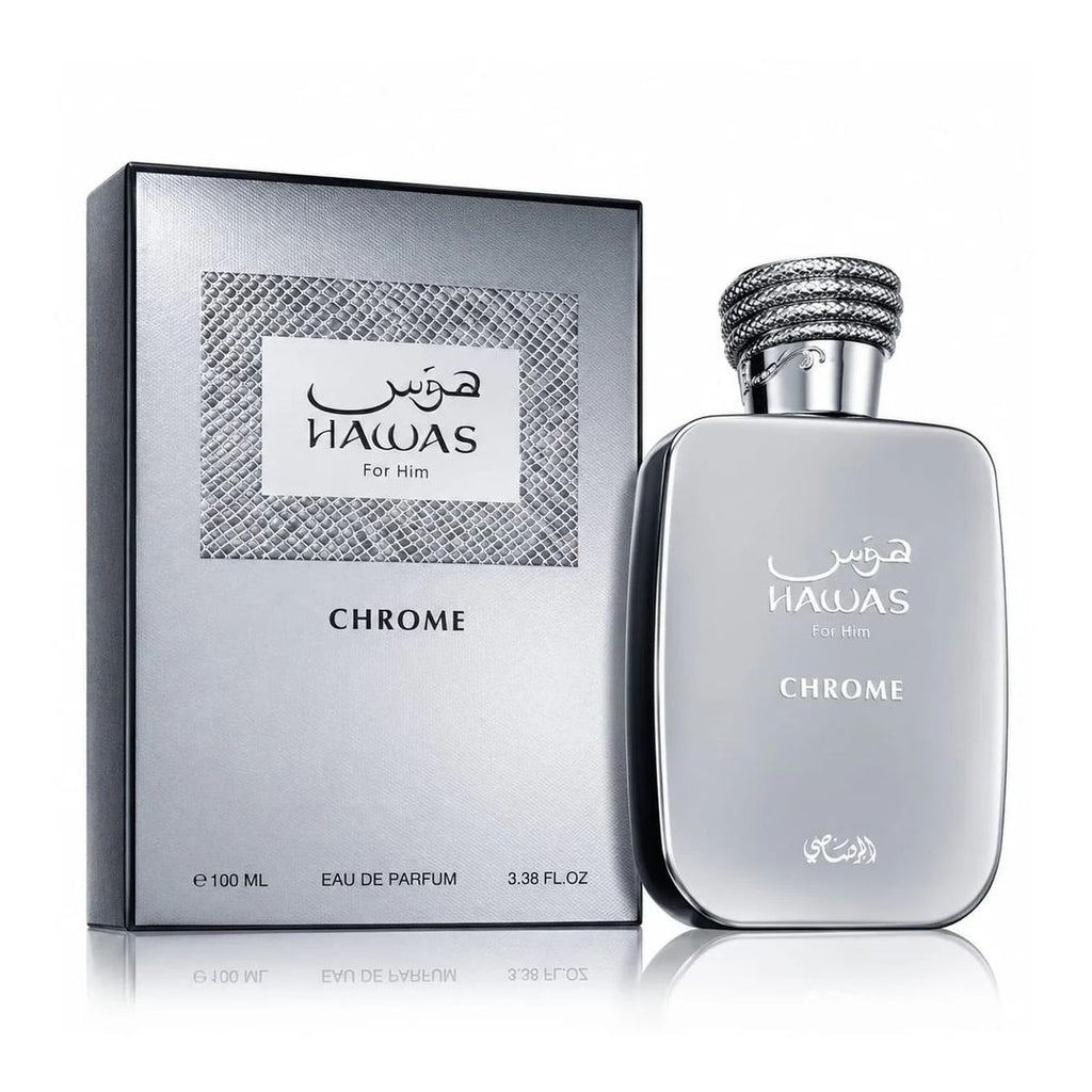 Rasasi Hawas Chrome 3.38oz Unisex EDP — 2
