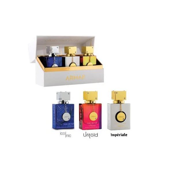 Armaf Club De Nuit Trio 3x1.0oz Men EDP — 1