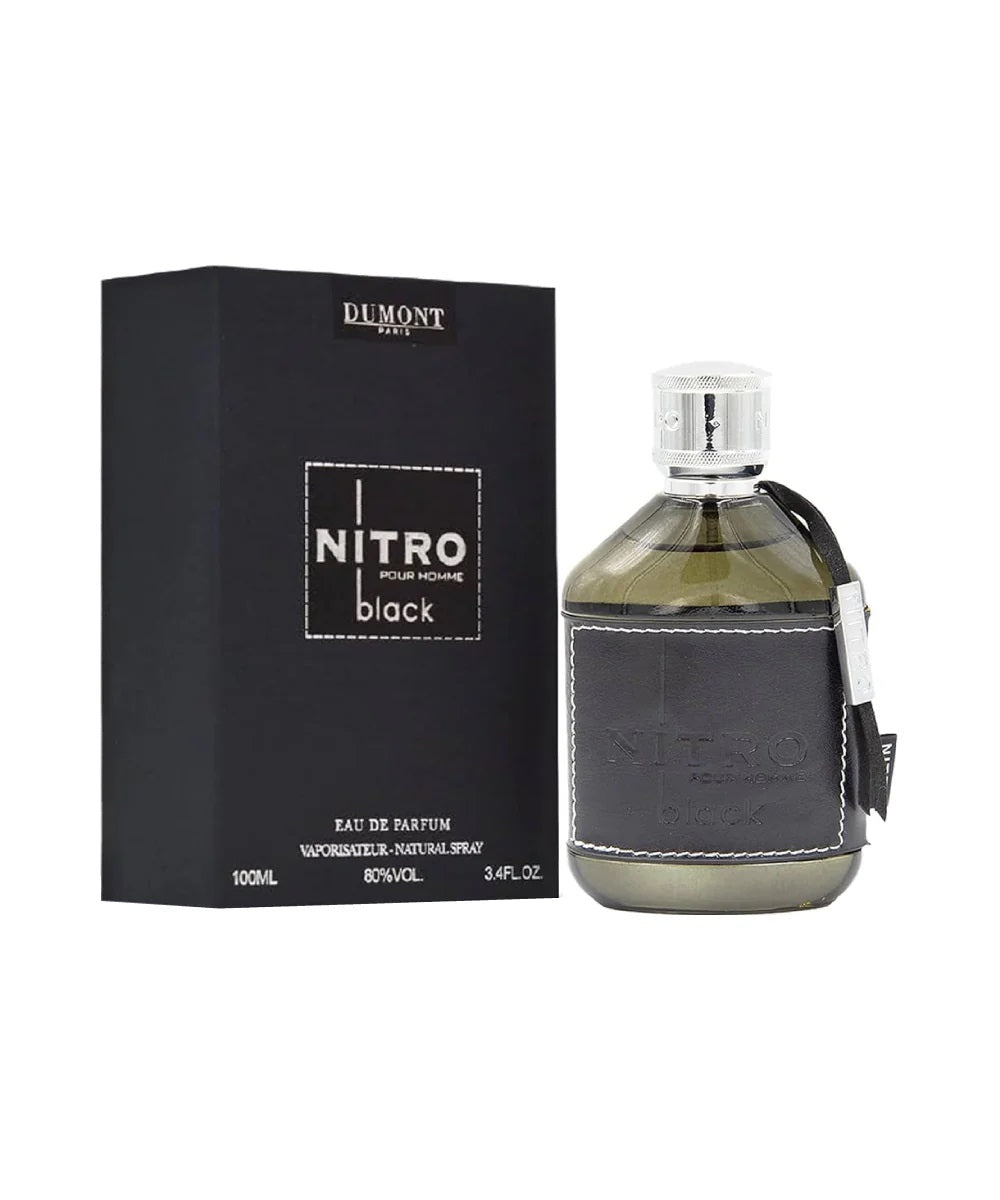 Dumont Nitro Black 3.4oz Men EDP Spray — 1