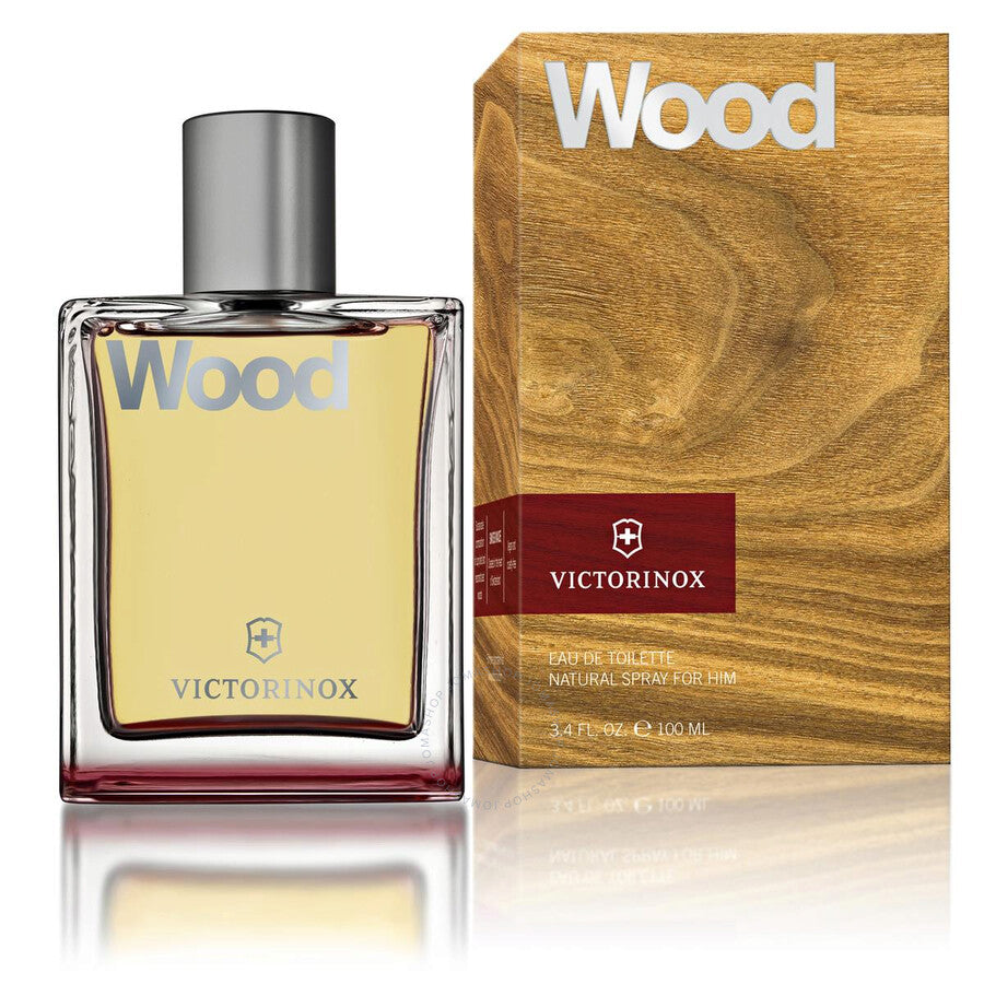 Victorinox Wood 3.4oz Men EDT Spray — 1