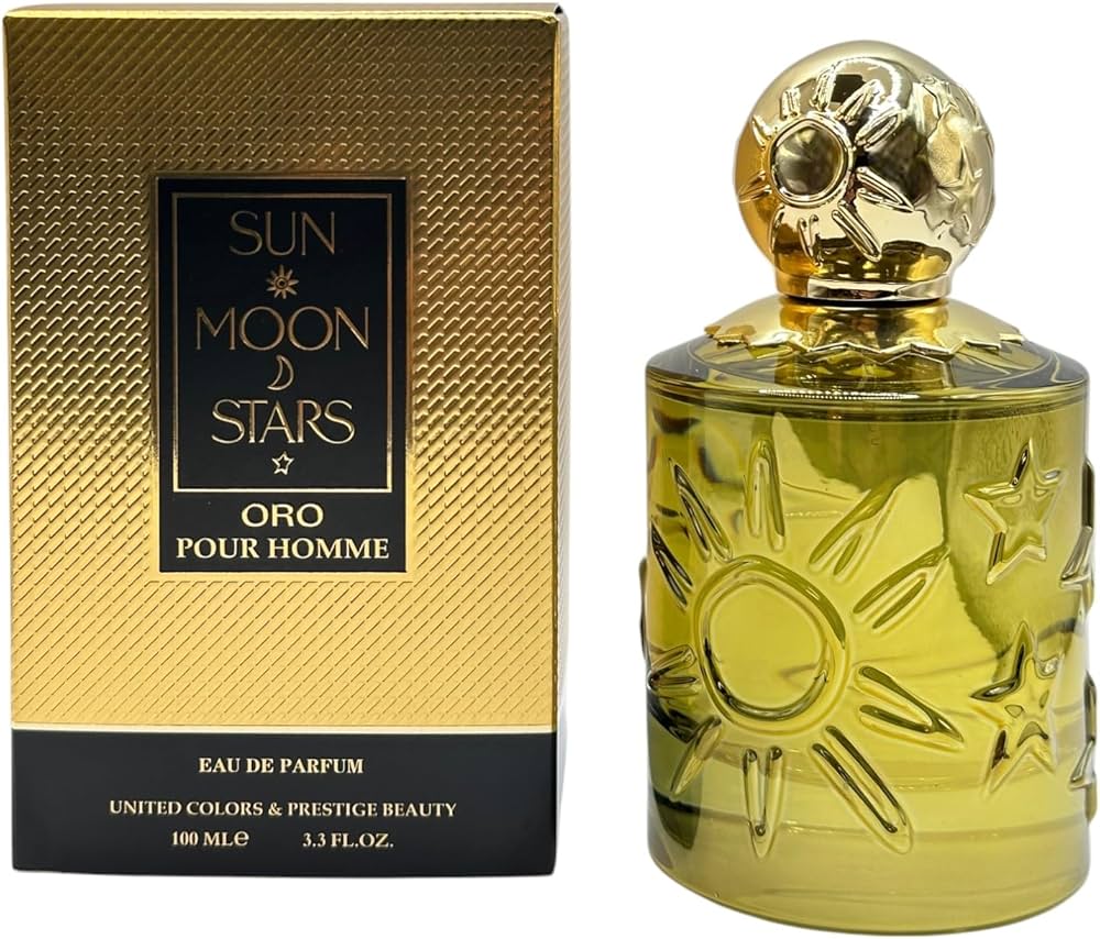 United Colors Sun Moon Star Oro 3.3oz Men EDP Spray — 1