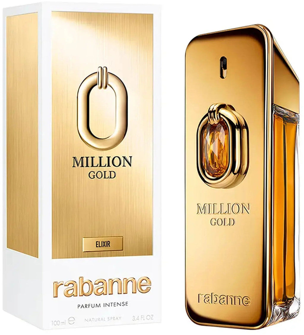 Paco Rabanne Million Gold Elixir 3.4oz Men EDP Spray — 1