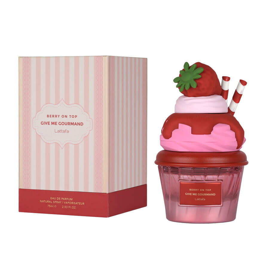 Lattafa Give me Gourmand Berry on Top 2.5oz Women EDP Spray — 1