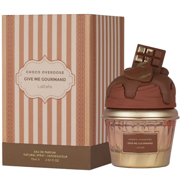 Lattafa Give me Gourmand Choco Overdose 2.5oz Women EDP Spray — 1