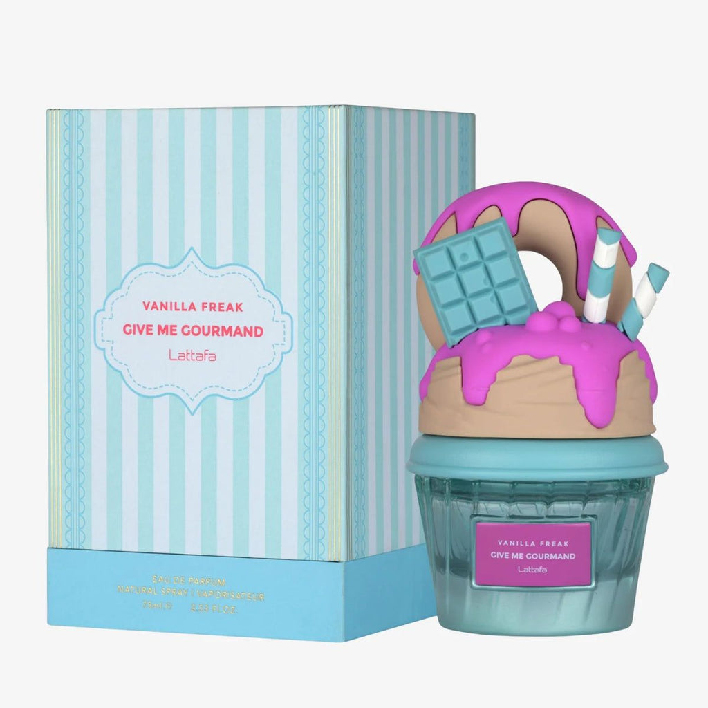 Lattafa Give me Gourmand Vanilla Freak 2.5oz Women EDP Spray — 1