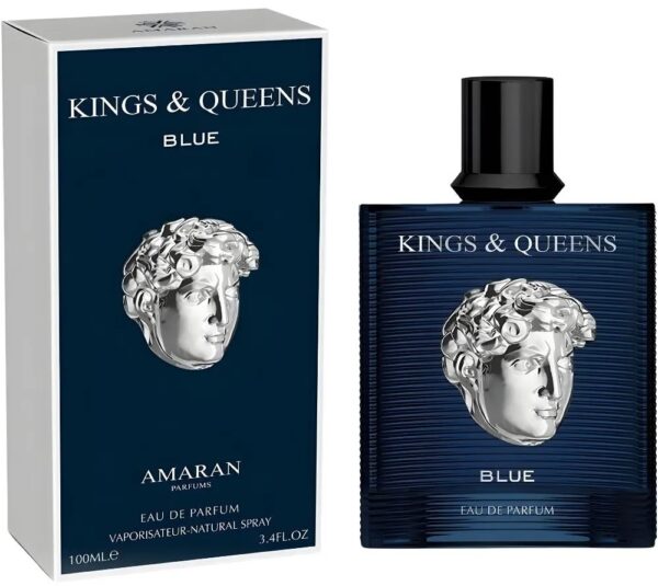 Amaran Kings & Queens Blue 3.4oz Men EDP Spray — 1