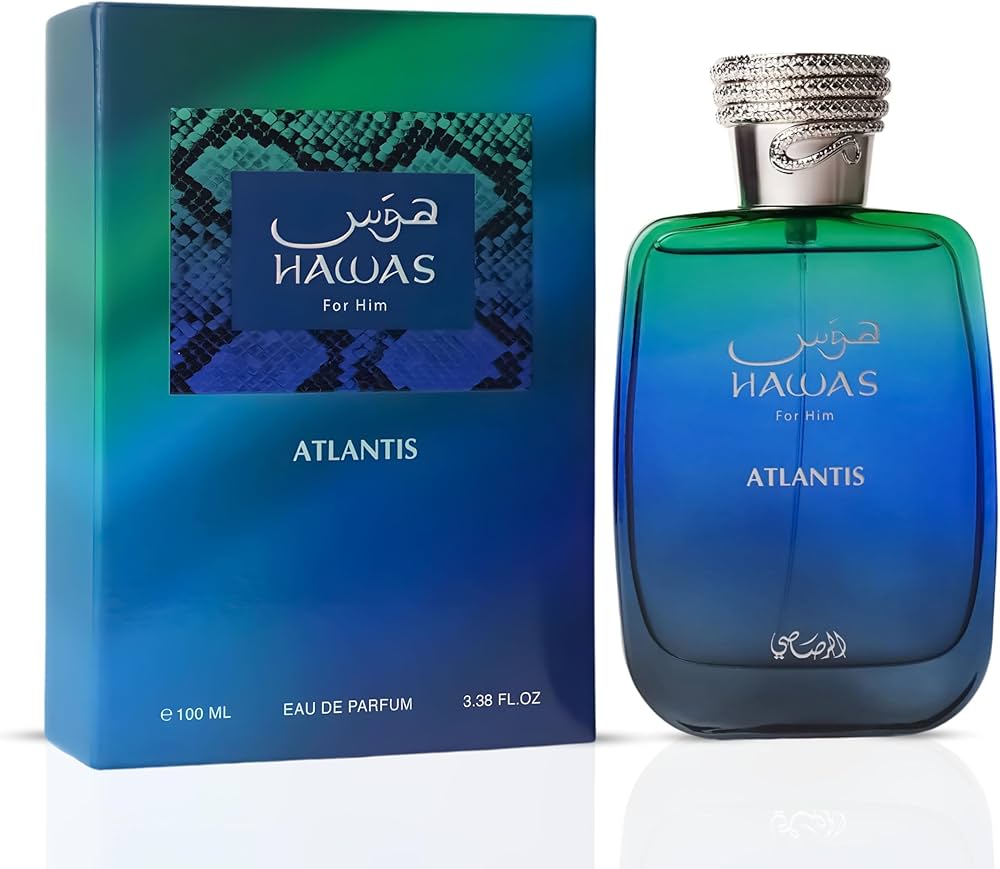 Hawas Atlantis 3.38oz Unisex EDP Spray — 1