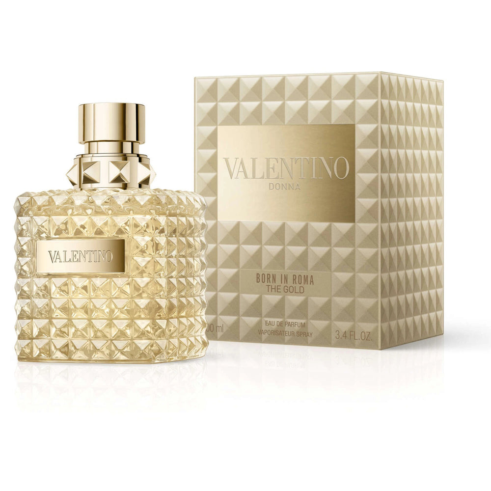 Born in Roma the Gold Donna by Valentino 3.4oz Women EDP Spray — 1