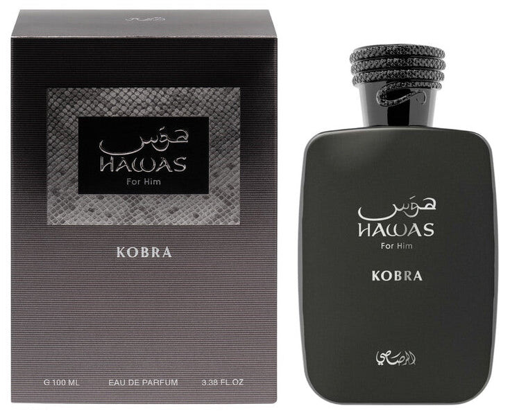 Rasasi Hawas Kobra 3.38oz Men EDP Spray — 1