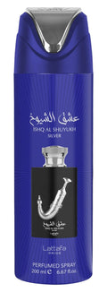 Lattafa Ishq Shuyukh Silver Perfumed Spray 6.6oz Unisex — 1
