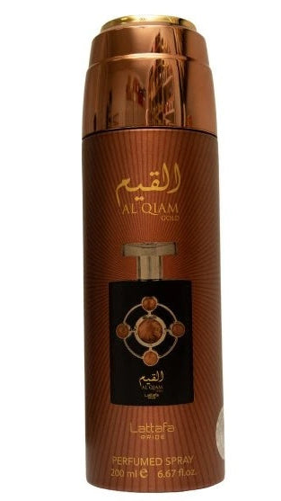 Lattafa Al Qiam Gold Perfumed Spray 6.67oz Unisex — 1