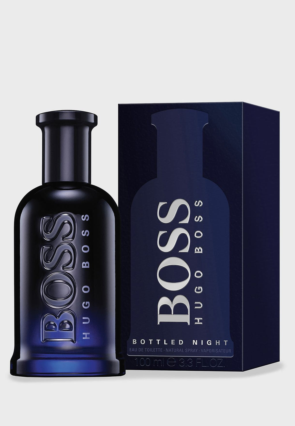 Hugo Boss Bottled Night 3.3oz Men EDT Spray — 2