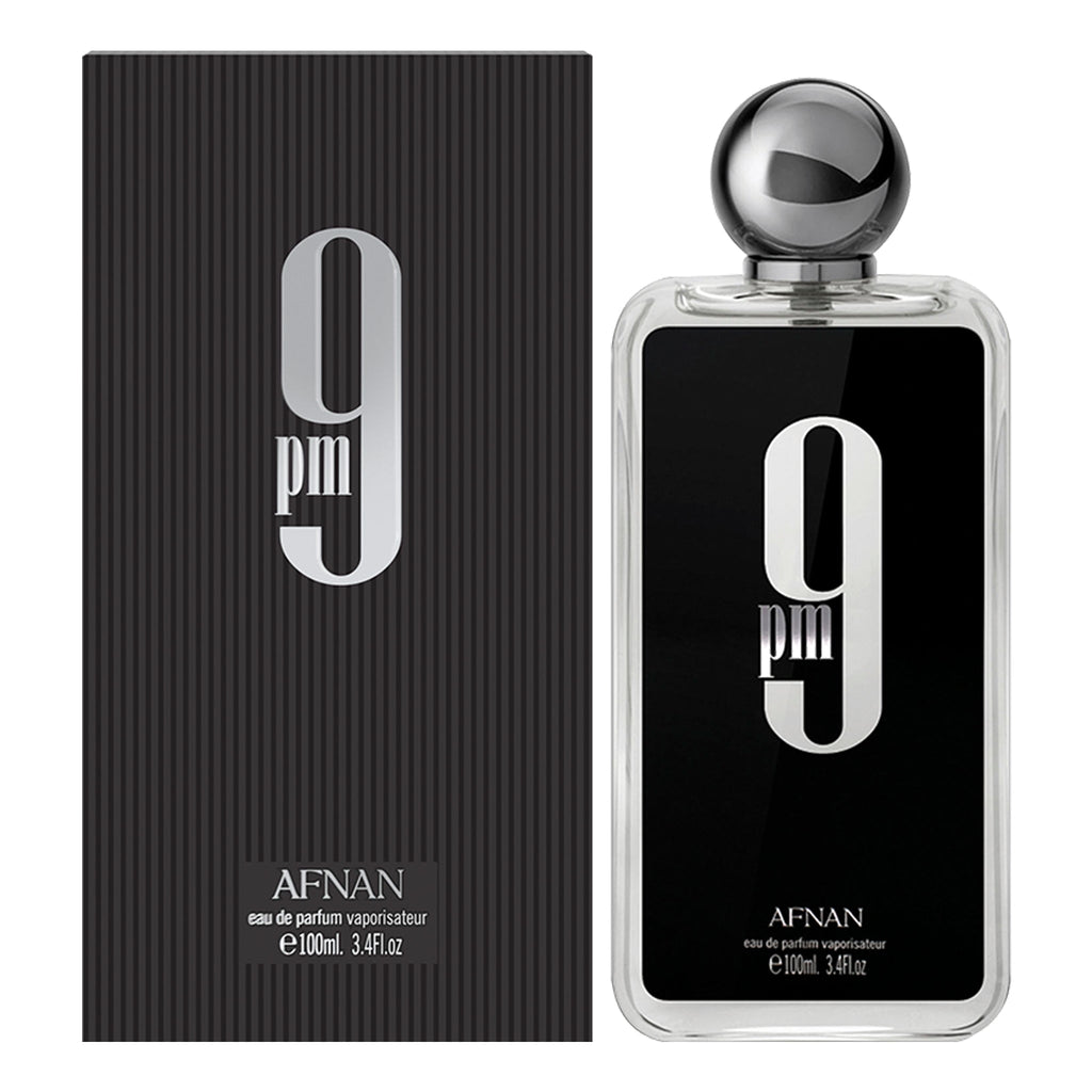 Afnan 9PM Black 3.4oz Men EDP Spray — 1