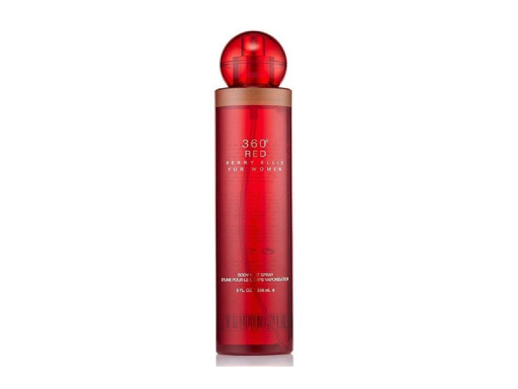 360 RED BODY MIST 8.0oz Woman SPRAY — 1