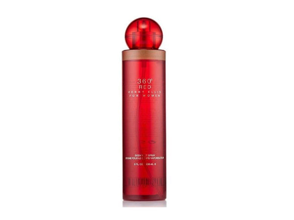 360 RED BODY MIST 8.0oz Woman SPRAY — 1