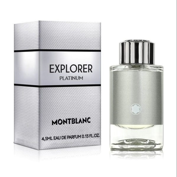 Mont Blanc Explorer Platinum Mini 0.15oz Men EDP Spray — 1