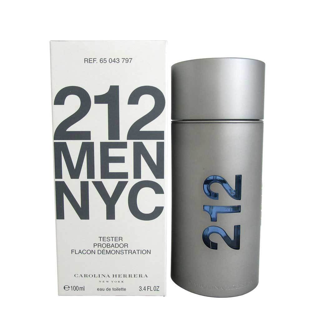 Carolina Herrera 212 3.4oz Men EDT Spray Tester — 1