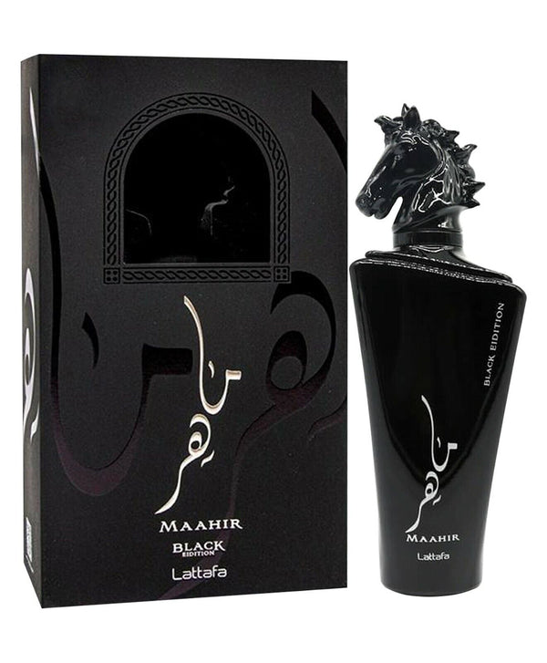 Lattafa Maahir Black 3.4oz Unisex EDP Spray — 1