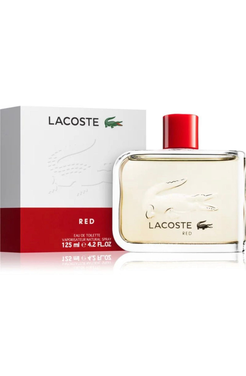 Lacoste Red 4.2oz Men EDT Spray — 1