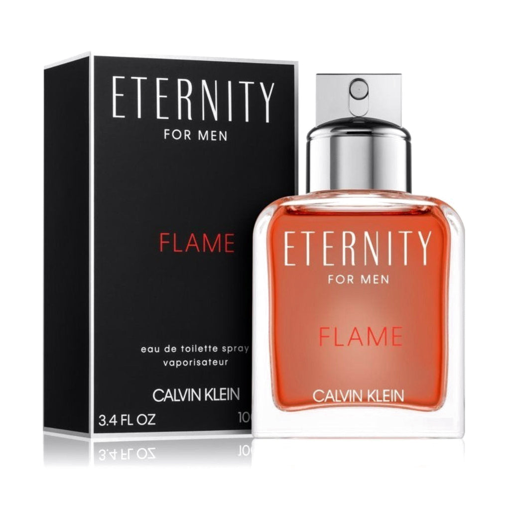 Calvin Klein Eternity Flame 3.4oz Men EDT Spray — 1