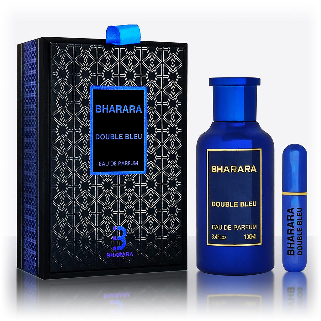 Bharara Double Bleu 3.4oz Men EDP Spray — 1