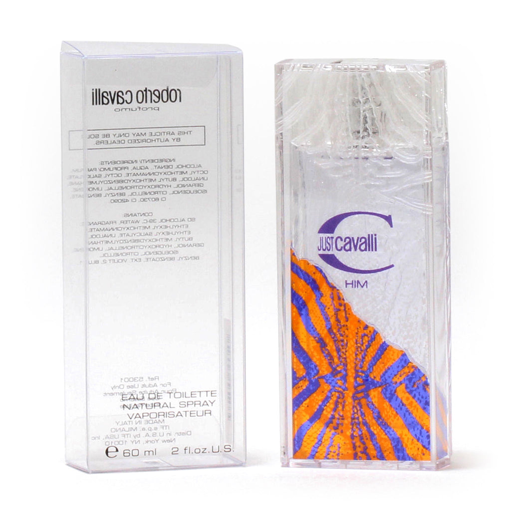 Roberto Cavalli Just Cavalli 2.0oz Men EDT Spray — 1