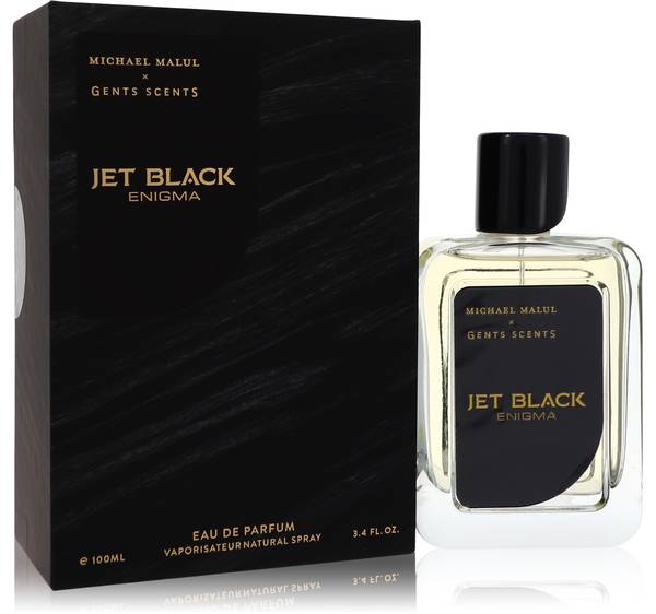 Michael Malul Jet Black Enigma 3.4oz Men EDT Spray — 1