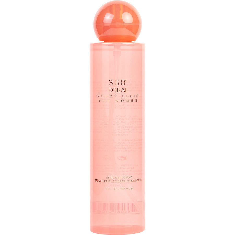Perry Ellis 360 Coral 8.0oz Women Body Mist Spray — 1