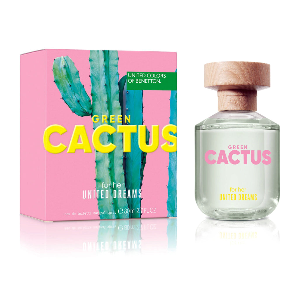 Benetton Green Cactus 2.7oz Women EDT — 1
