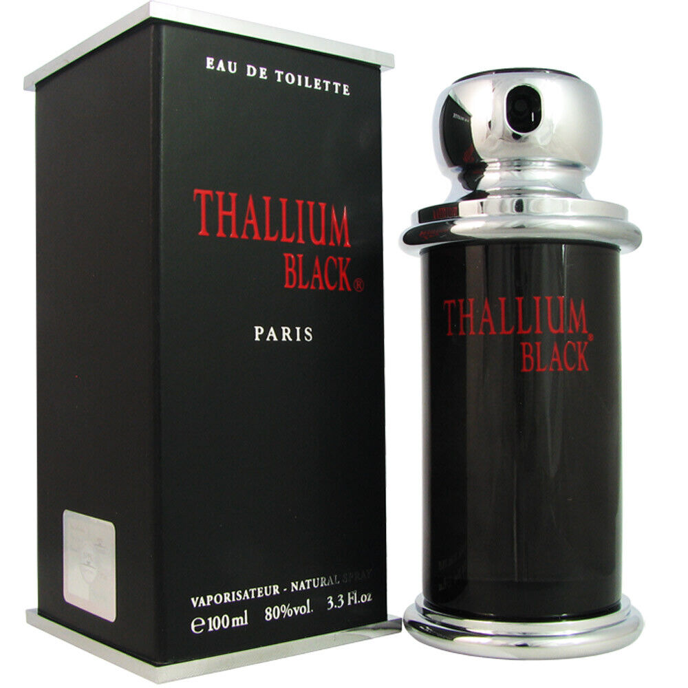 Thallium Black 3.3oz Men EDT Spray — 1