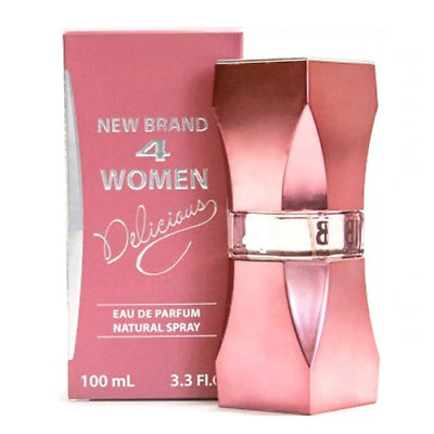 New Brand 4Women Delicious 3.3oz Women EDP Spray — 1