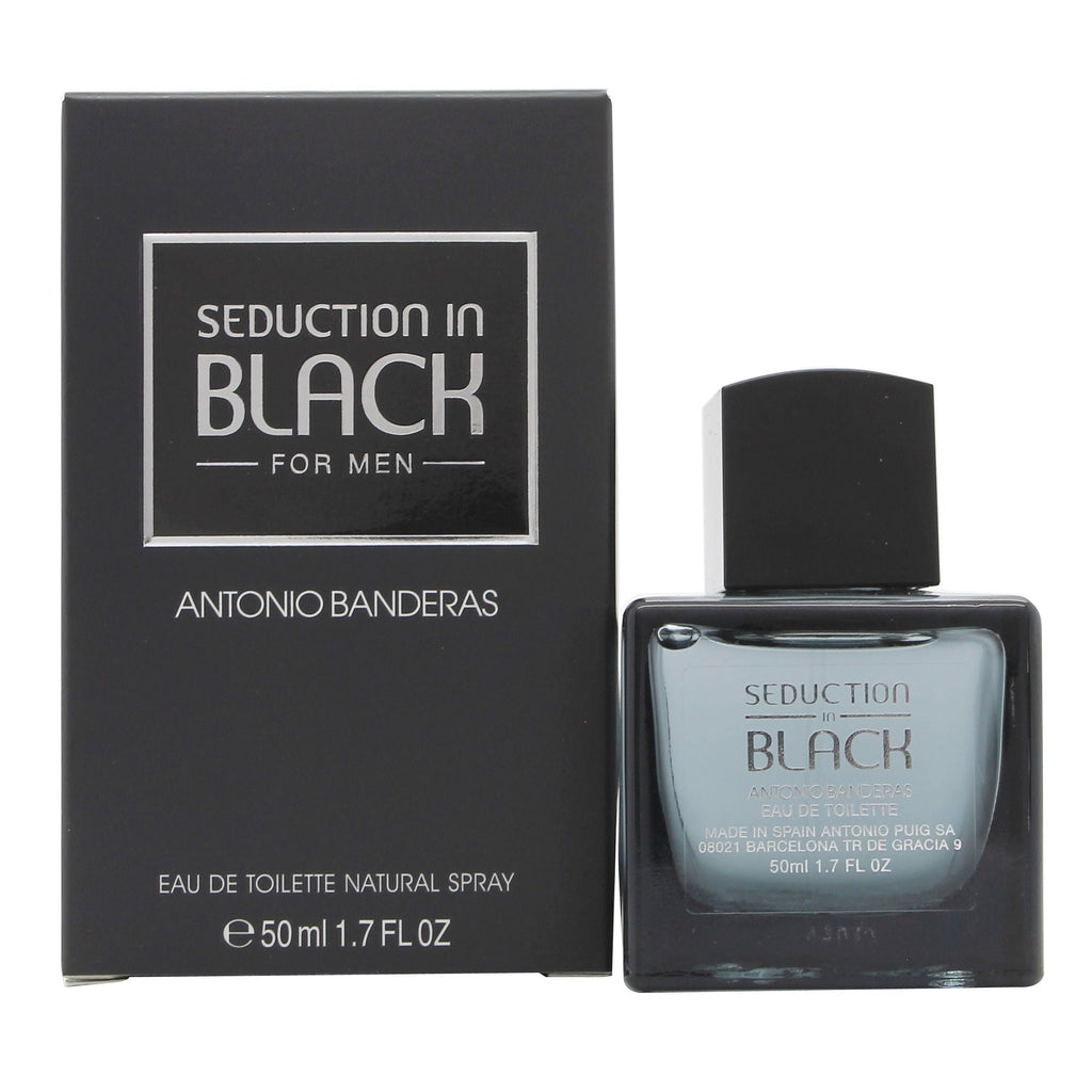 Antonio Banderas Seduction Black 1.7oz Men EDT Spray — 1