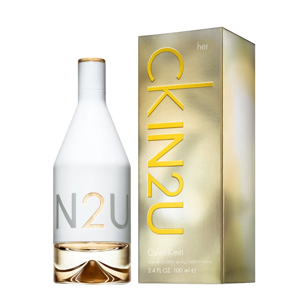 CK IN 2U 3.4oz Woman EDT SPRAY — 1