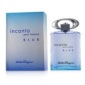 Salvatore Ferragamo Incanto Blue 3.4oz Men EDT Spray — 1