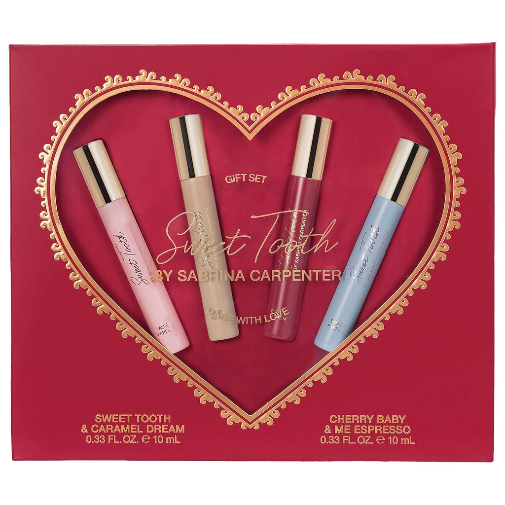 Sabrina Carpenter Sweet Tooth Mini 4-Piece Set 0.33oz Women EDP Spray — 1