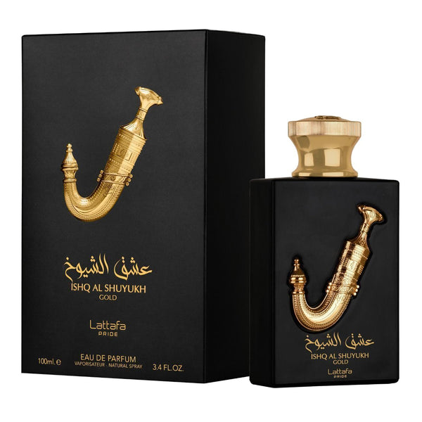 Lattafa Ishq Al Shuyukh Gold 3.4oz Unisex EDP Spray — 1